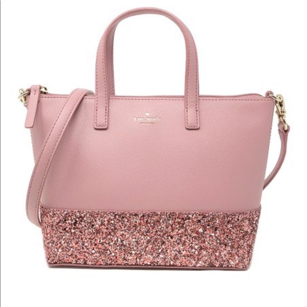 Kate Spade glitter purse Ina Greta Court